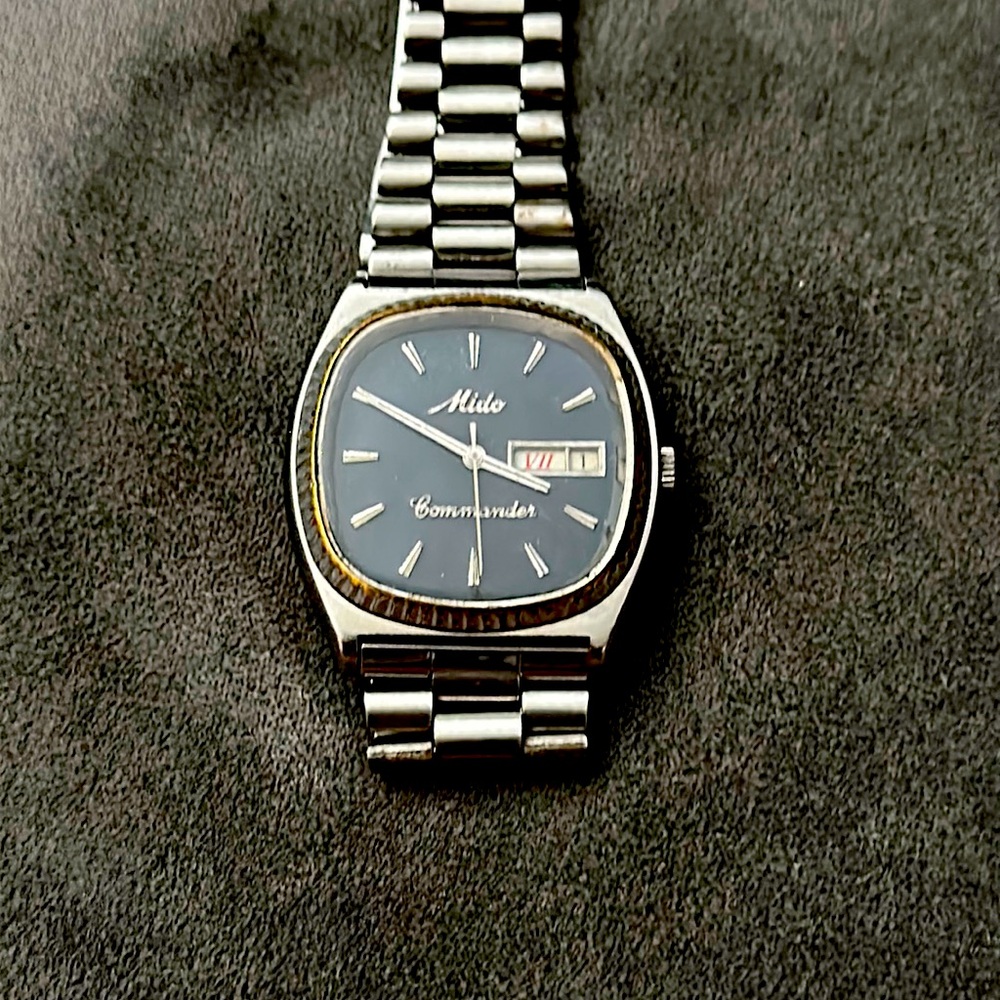 Mido Commander Day/Date Vintage